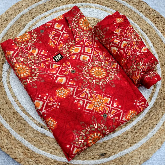 Premium 1st Quality Rayon Co-Ord Set | TS3344